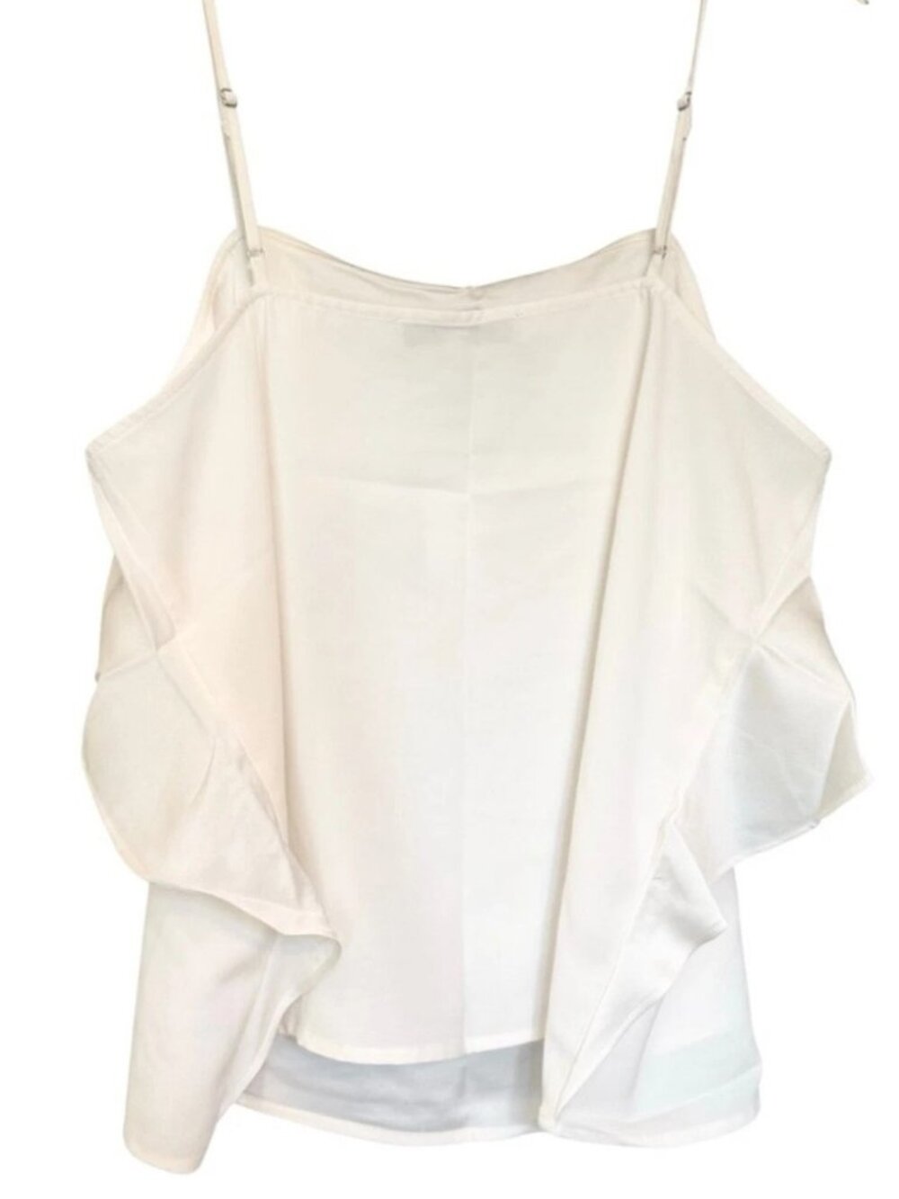 LOFT Ruffle Square Neck Cami (S) - Picture 11 of 12